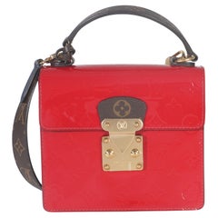 Louis Vuitton Scarlet Monogram Vernis Epi Spring Street