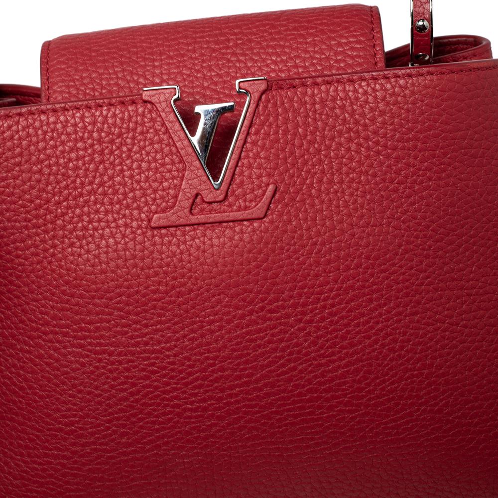 Louis Vuitton Scarlett Taurillon Leather Capucines BB Bag 3