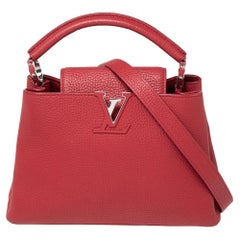 Louis Vuitton Scarlett Taurillon Leather Capucines BB Bag
