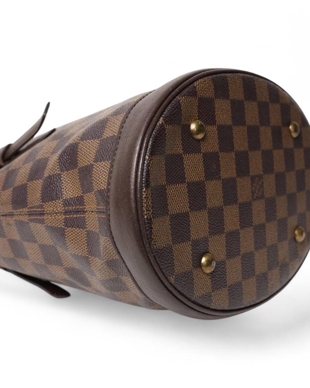 Louis Vuitton Secchiello Marais PM Damier Ebene en vente 5