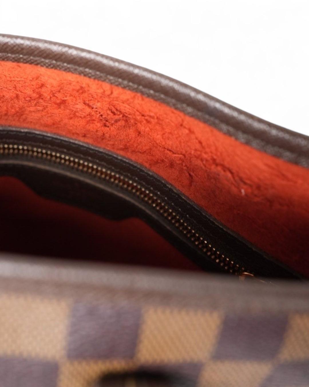 Louis Vuitton Secchiello Marais PM Damier Ebene en vente 8