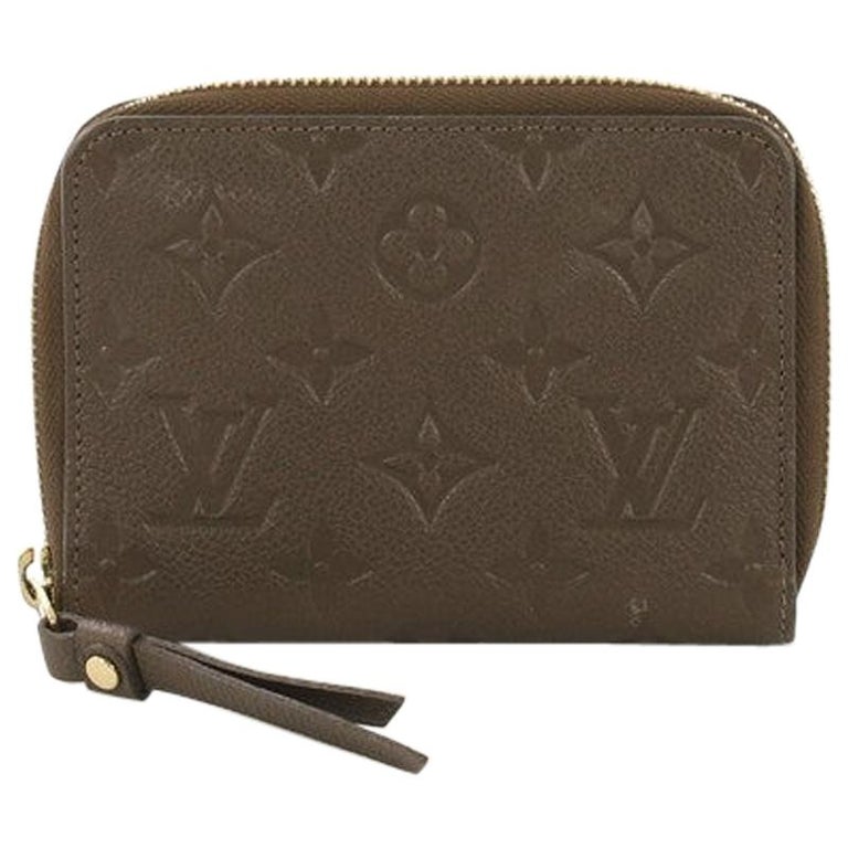 Louis Vuitton Secret Wallet Monogram Empreinte Leather Compact at 1stDibs
