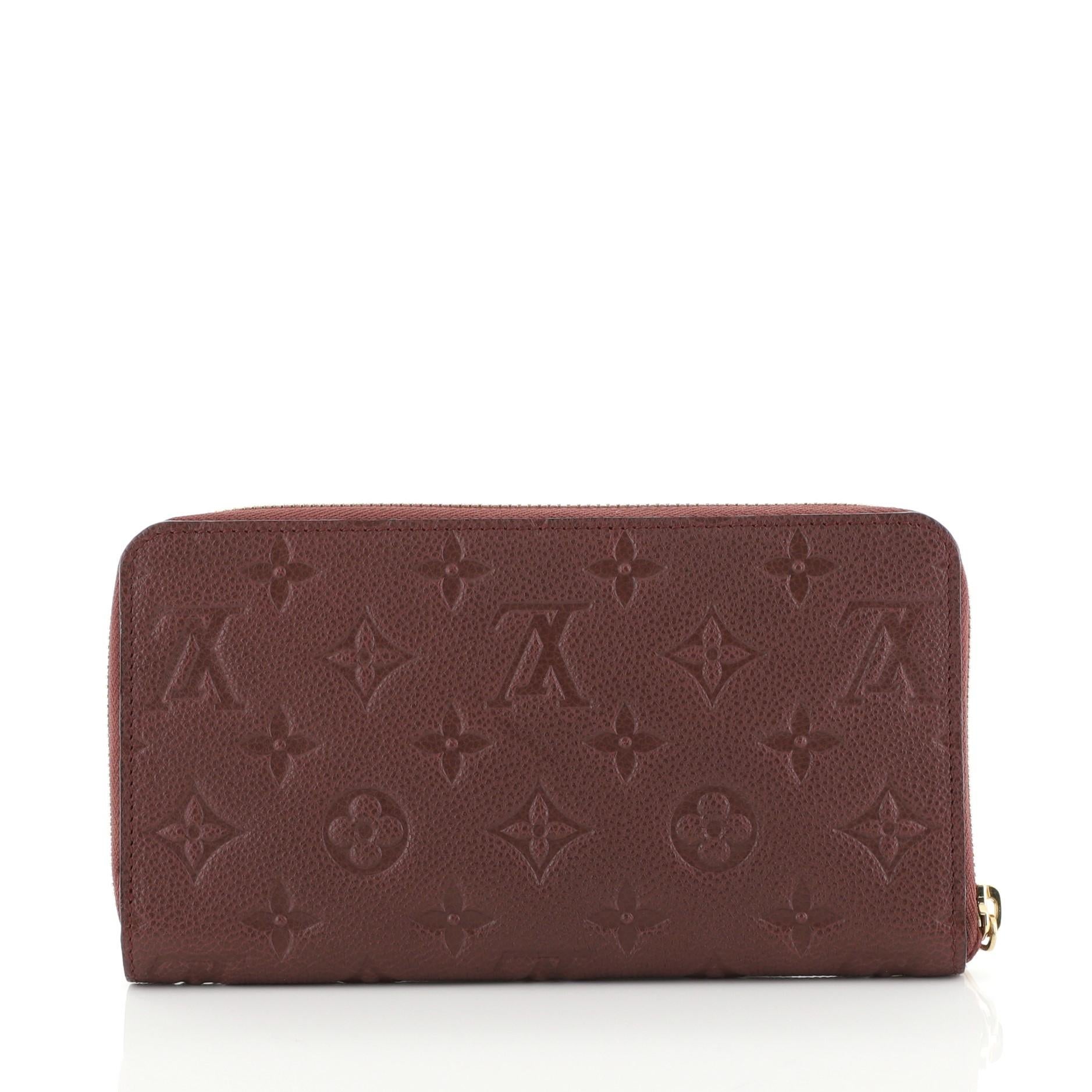 Black Louis Vuitton Secret Wallet Monogram Empreinte Leather