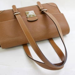 Louis Vuitton Segur Mm 867231 Brown Leather Shoulder Bag