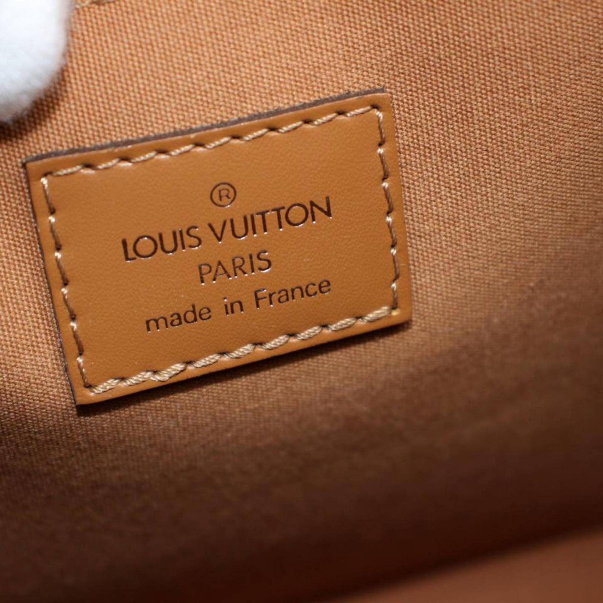 Louis Vuitton Segur Mm 867231 Brown Leather Shoulder Bag For Sale 1