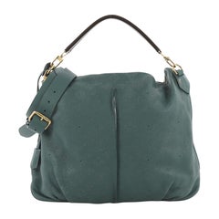 Louis Vuitton Selene Handbag Mahina Leather MM