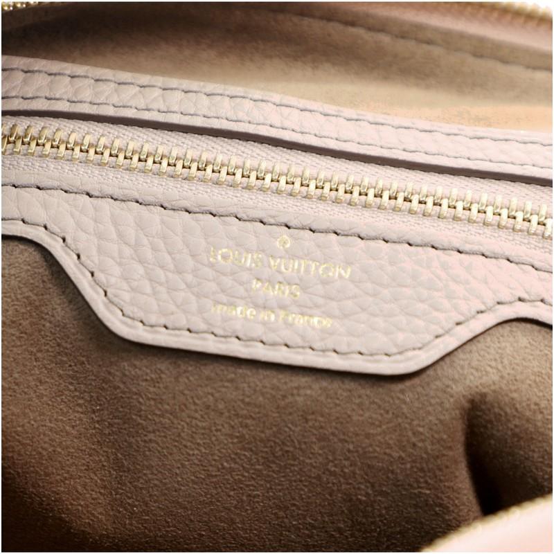 Louis Vuitton Selene Handbag Mahina Leather PM 5