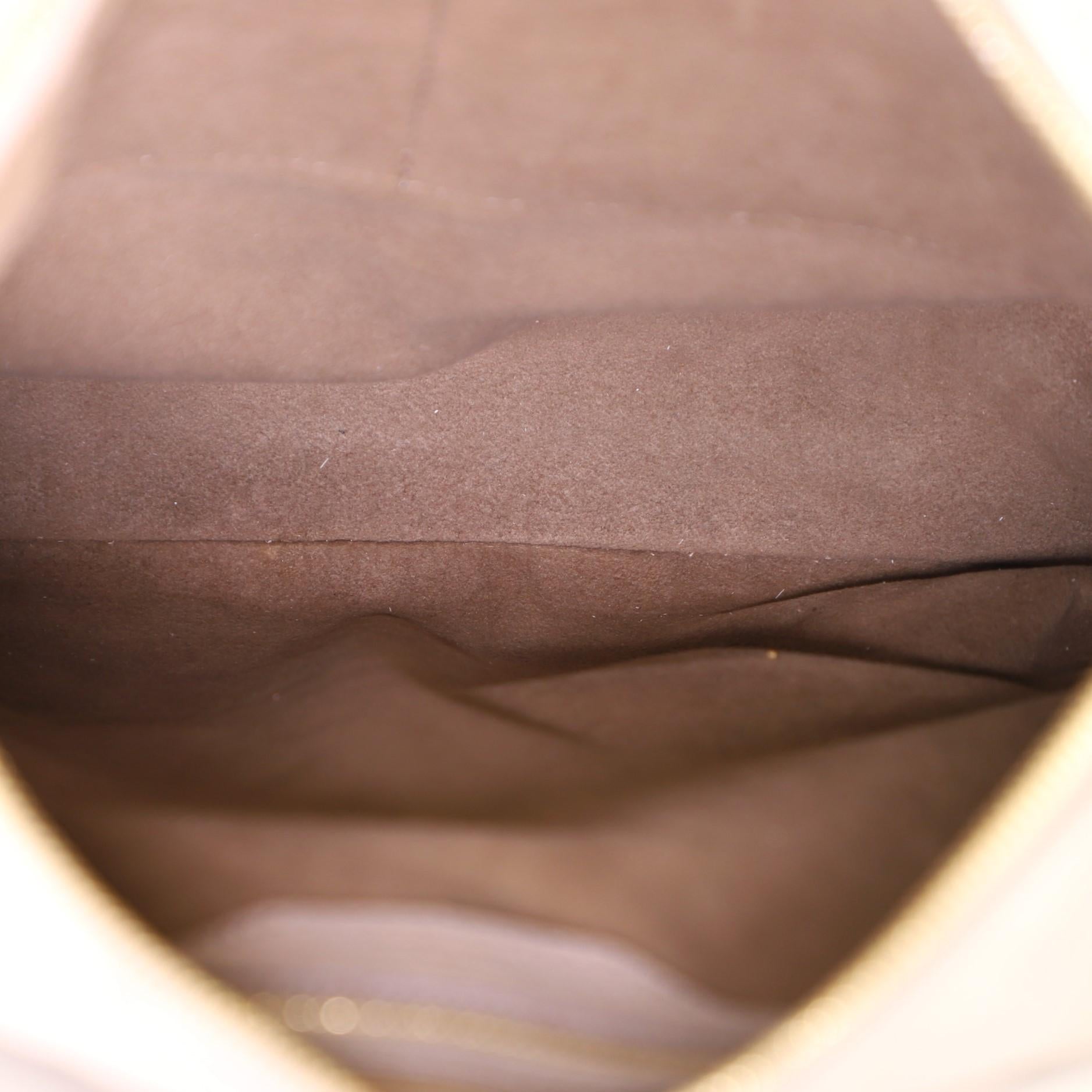 Louis Vuitton Selene Handbag Mahina Leather PM 1