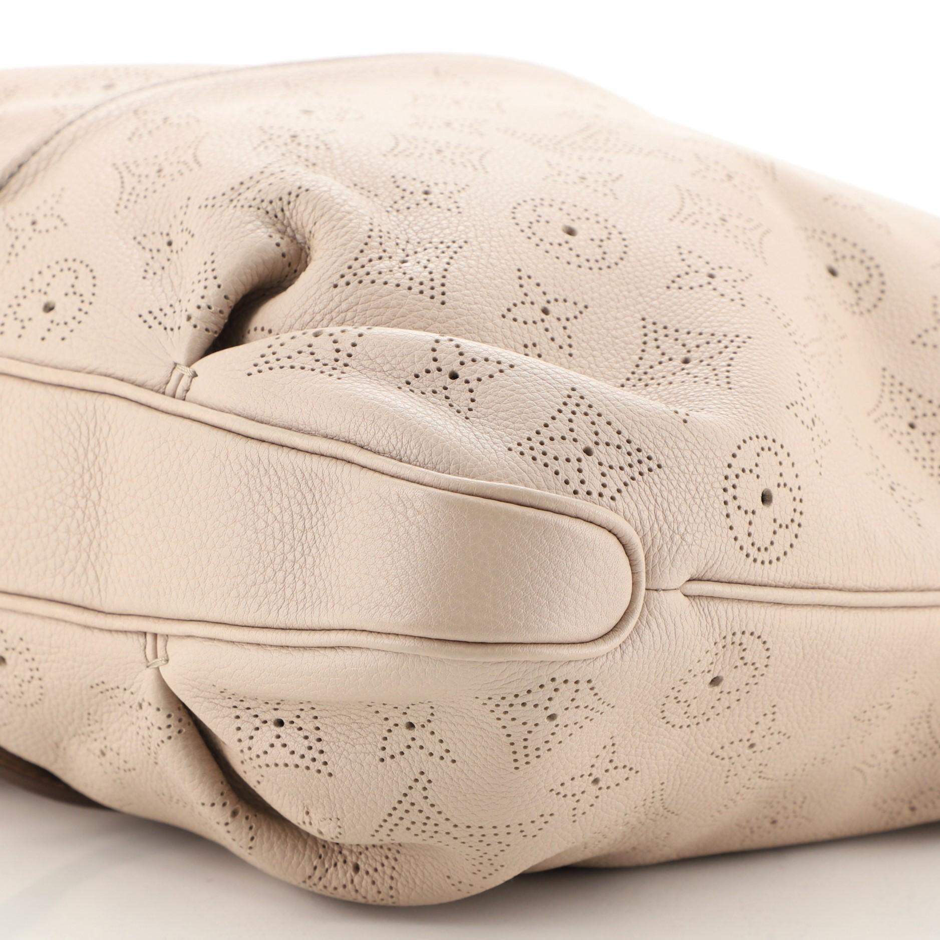 Louis Vuitton Selene Handbag Mahina Leather PM 2