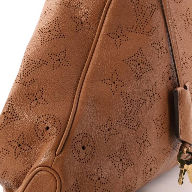 Louis Vuitton Selene Handbag Mahina Leather PM 3