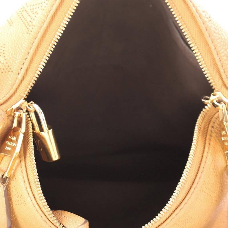 Louis Vuitton Selene Handbag Mahina Leather PM 4