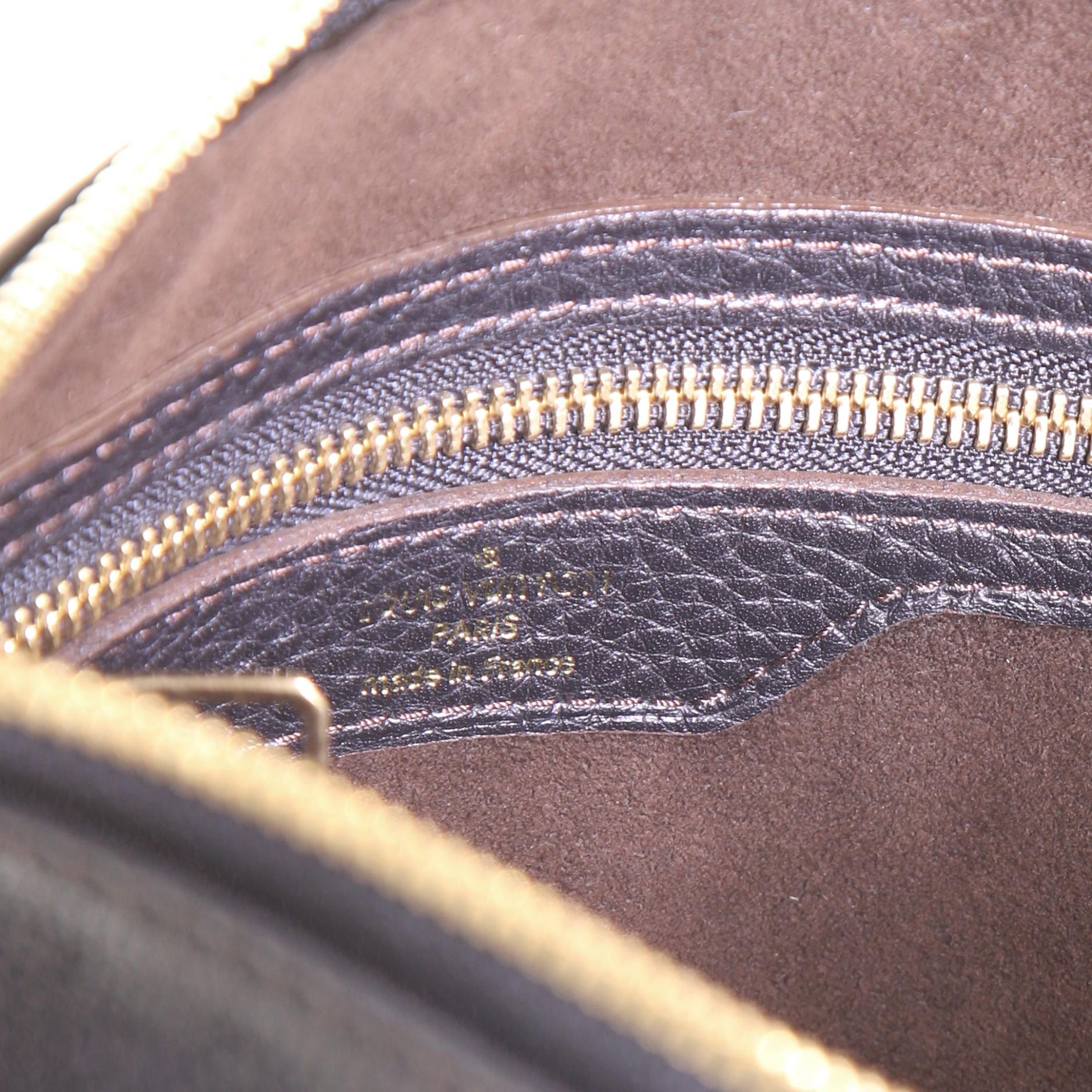 Louis Vuitton Selene Handbag Mahina Leather PM 4