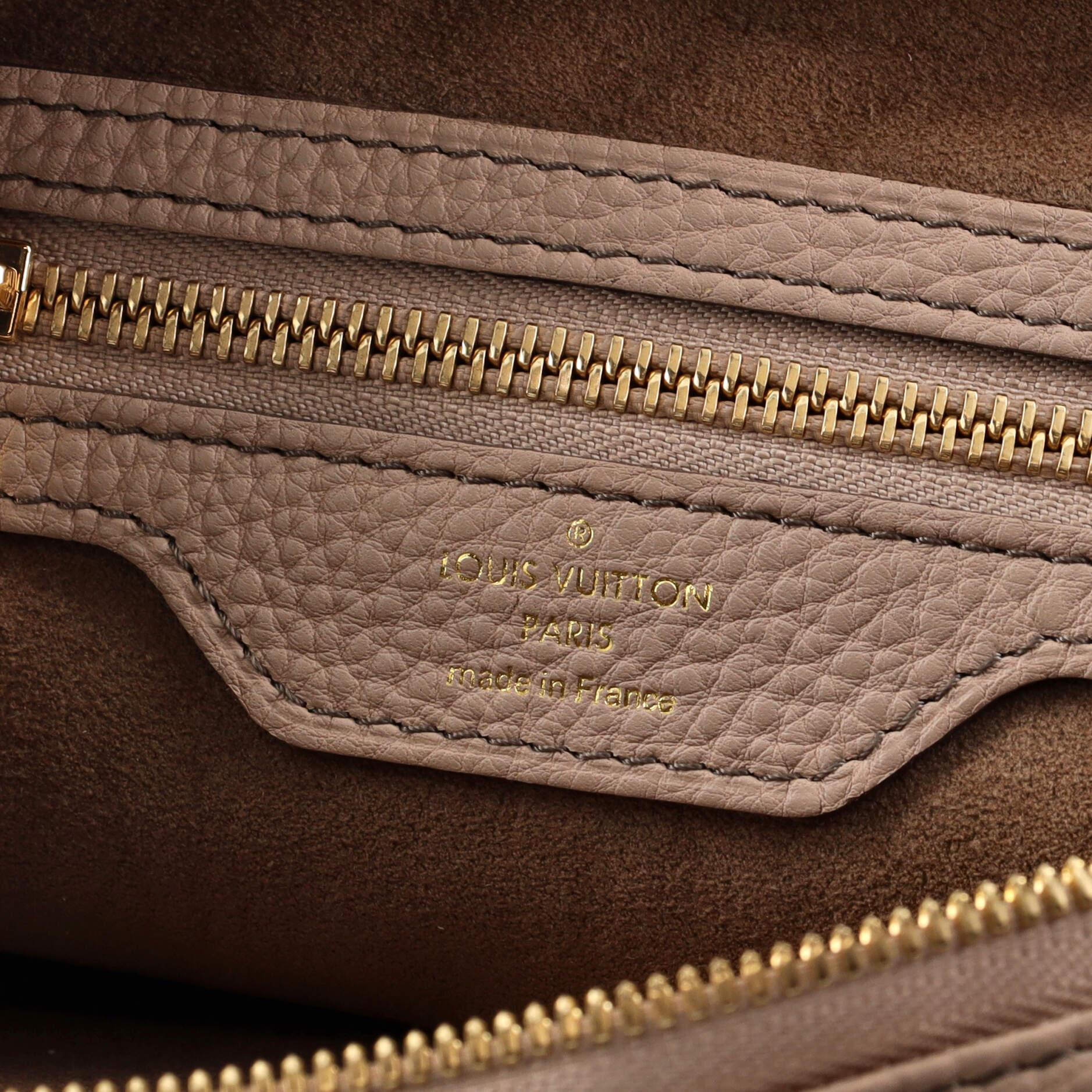 Louis Vuitton Selene Handtasche aus Mahina-Leder PM 4
