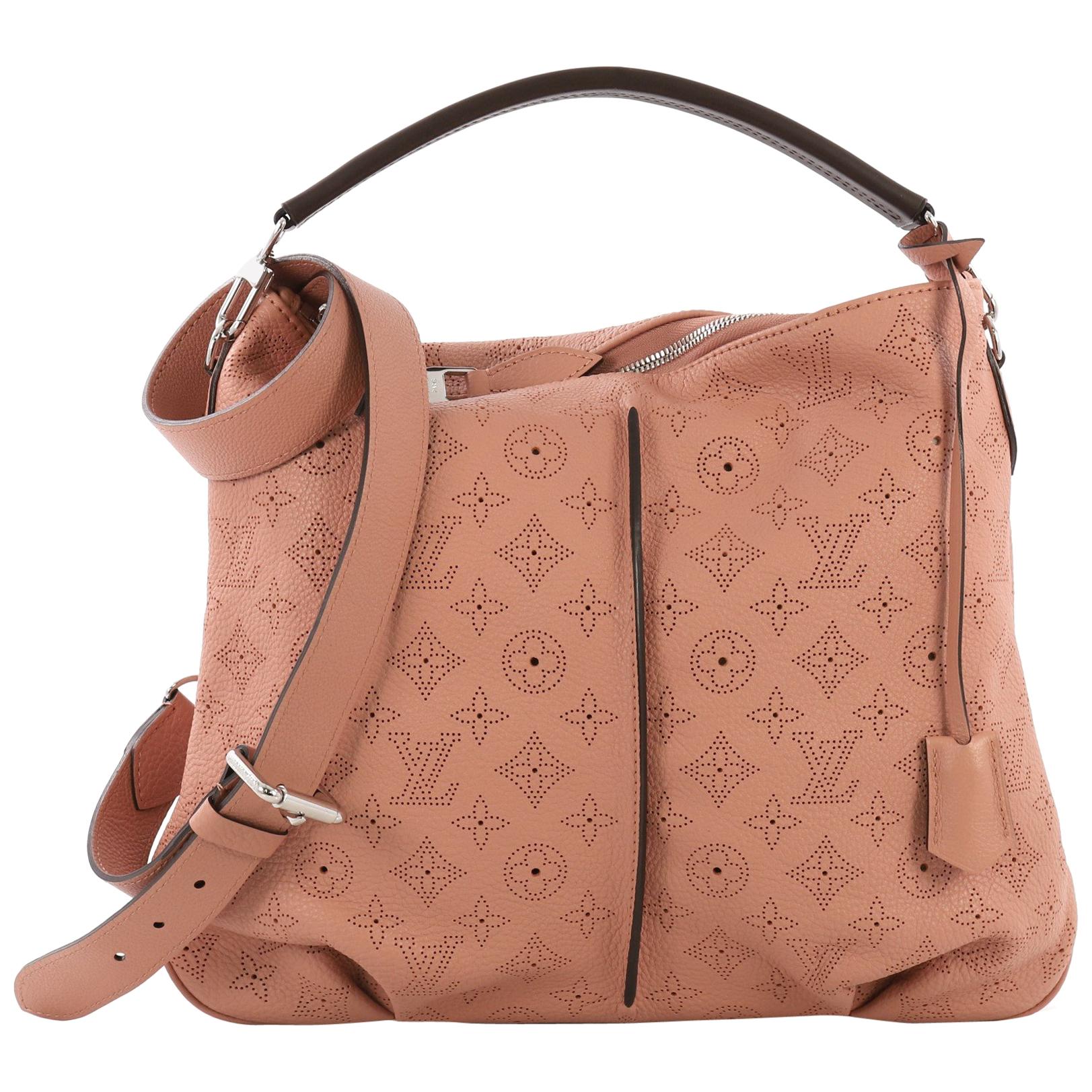 Louis Vuitton Selene Handbag Mahina Leather PM