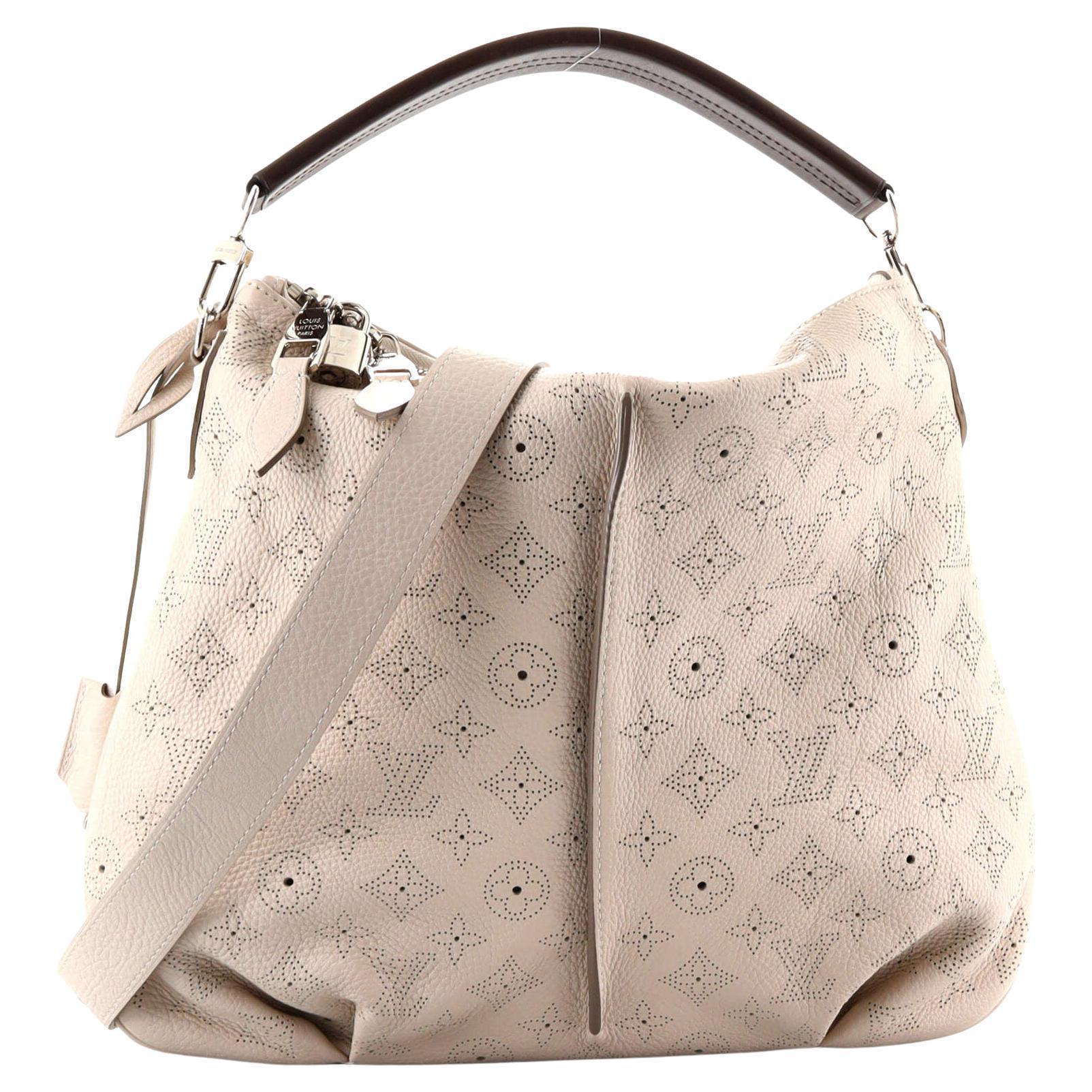 Louis Vuitton Selene Handbag Mahina Leather PM