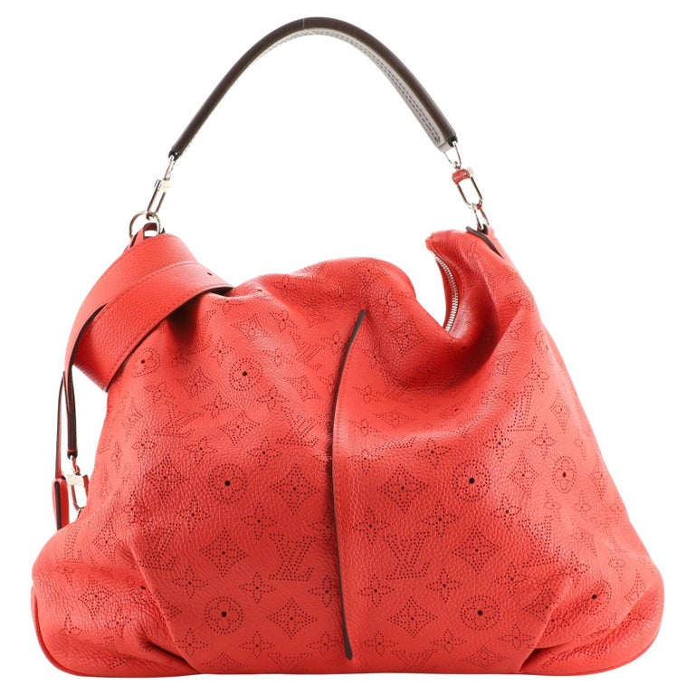 Louis Vuitton Selene Handbag Mahina Leather PM For Sale at 1stDibs