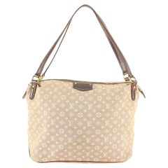 Idylle cloth handbag Louis Vuitton Brown in Cloth - 28121016