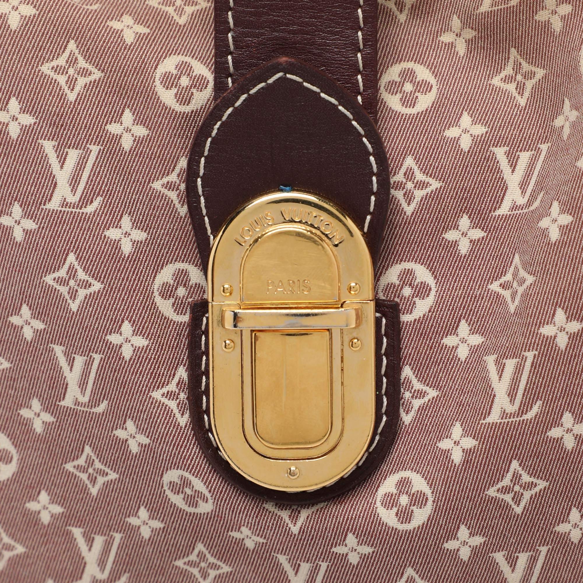 Women's Louis Vuitton Sepia Monogram Idylle Canvas Elegie Bag For Sale