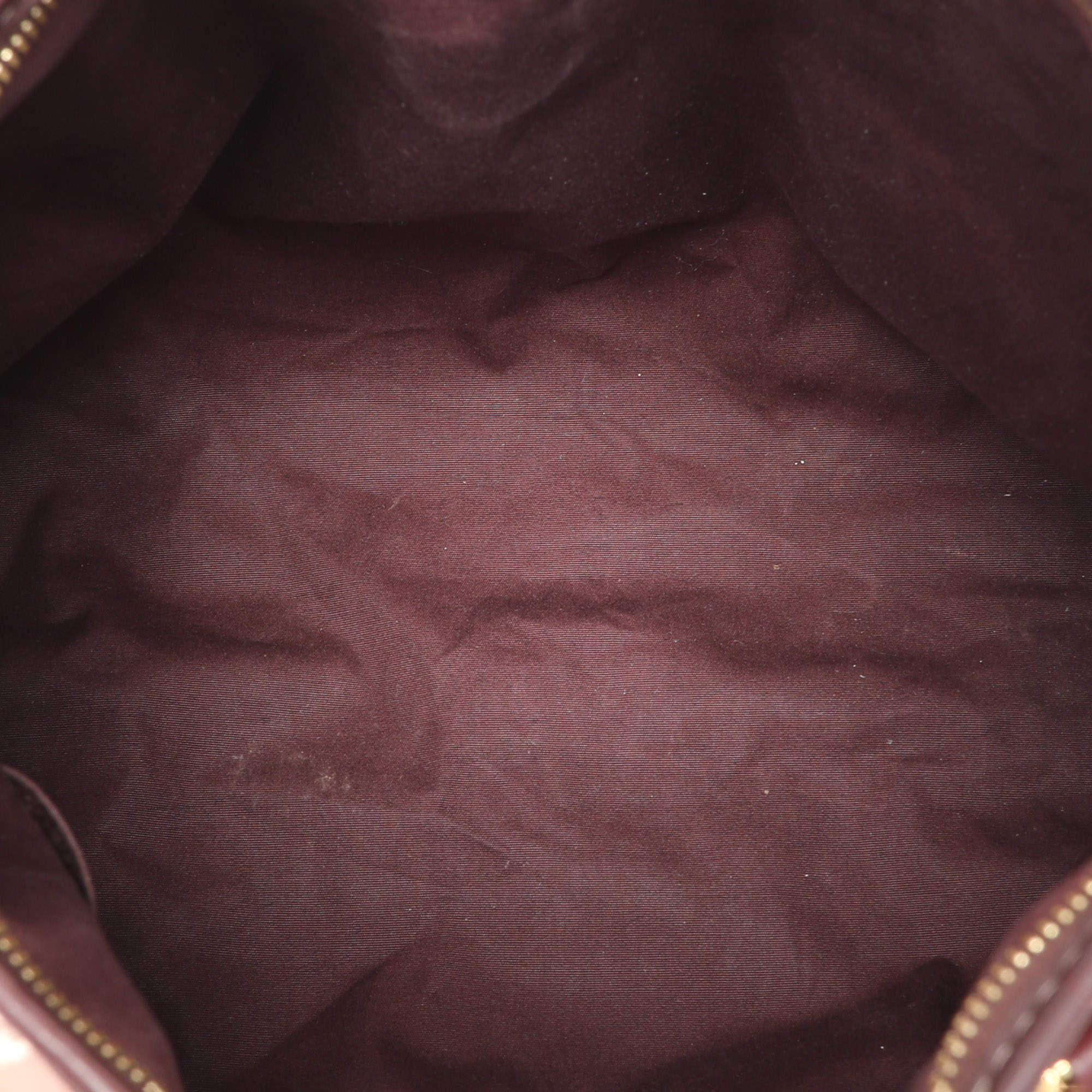 Louis Vuitton Sepia Monogram Idylle Canvas Elegie Bag For Sale 3