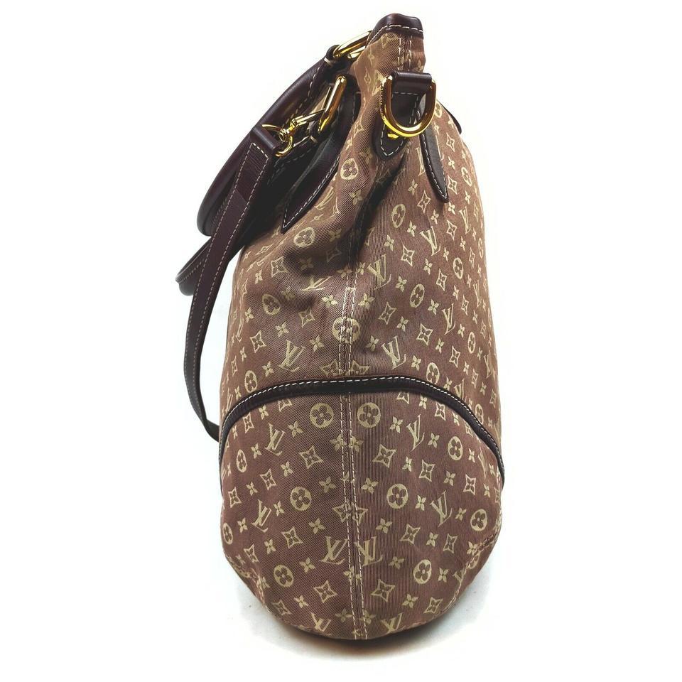 Louis Vuitton Sepia Monogram Idylle Mini Lin Elegie 2way Hobo Bag  862293 7