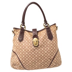 Louis Vuitton Sepia Monogram Mini Lin Canvas Elegie Bag
