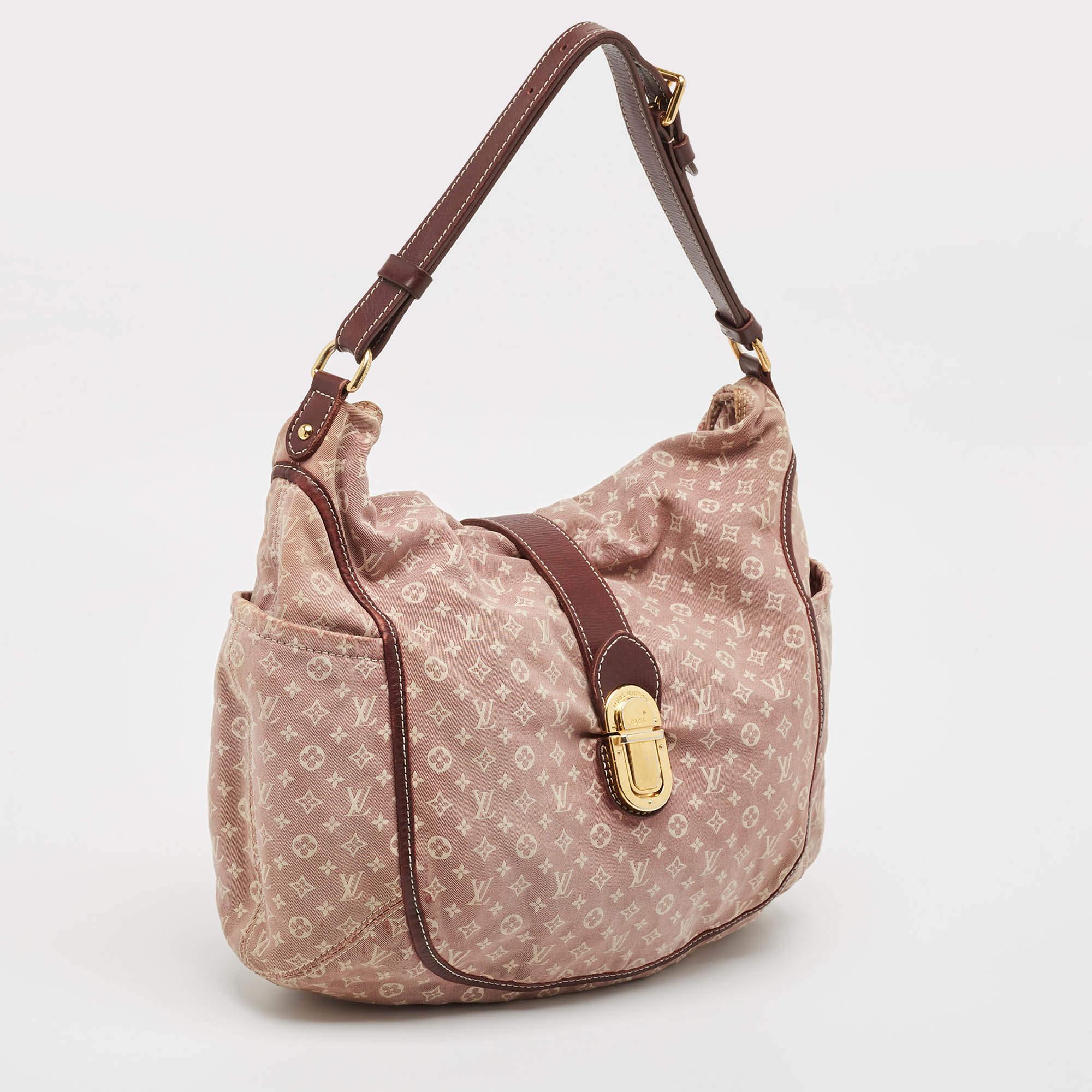 Brown Louis Vuitton Sepia Monogram Mini Lin Idylle Romance Bag