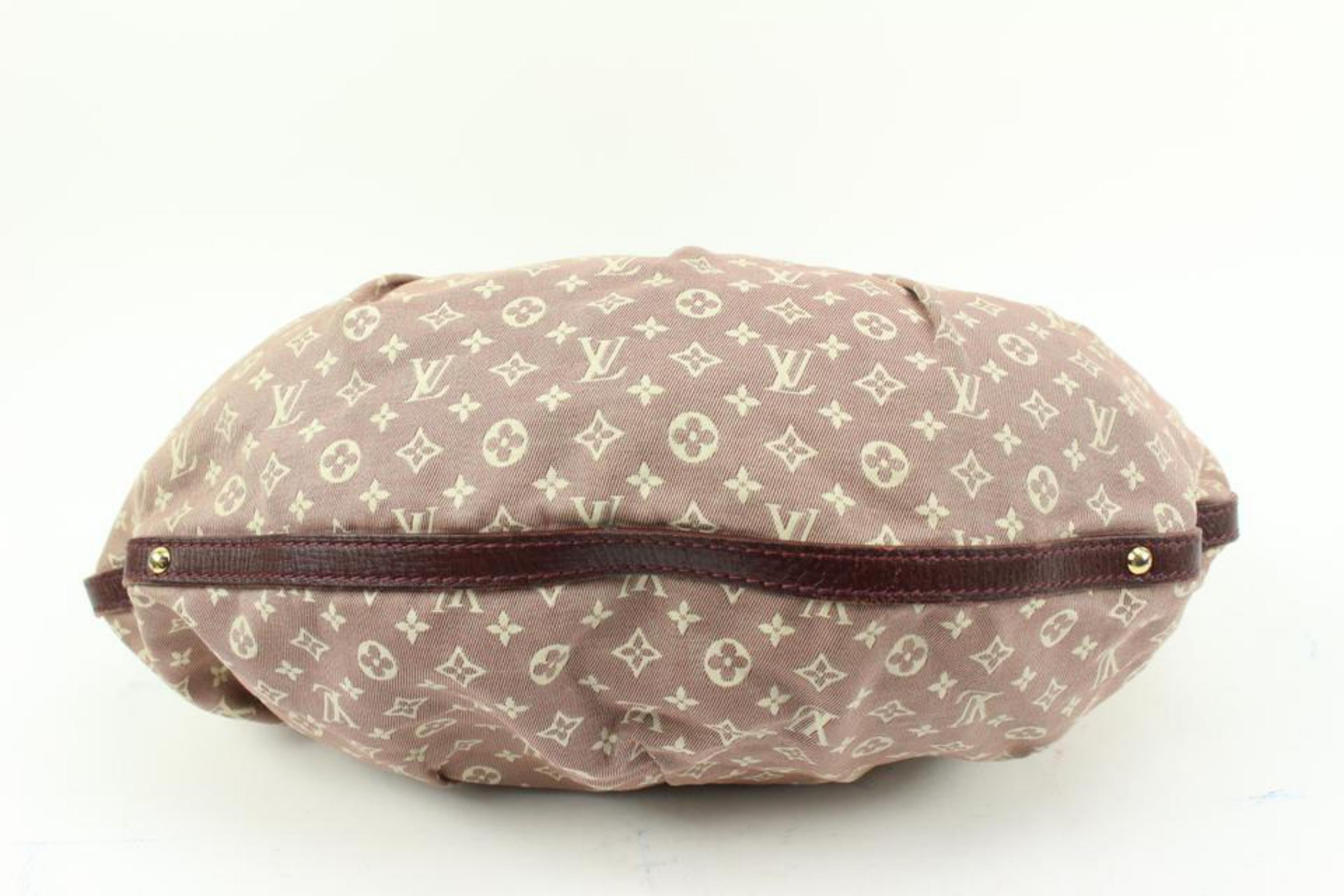 Louis Vuitton Sepia Monogram Mini Lin Rhapsodie Croissant Shoulder Bag 73lk39s For Sale 3