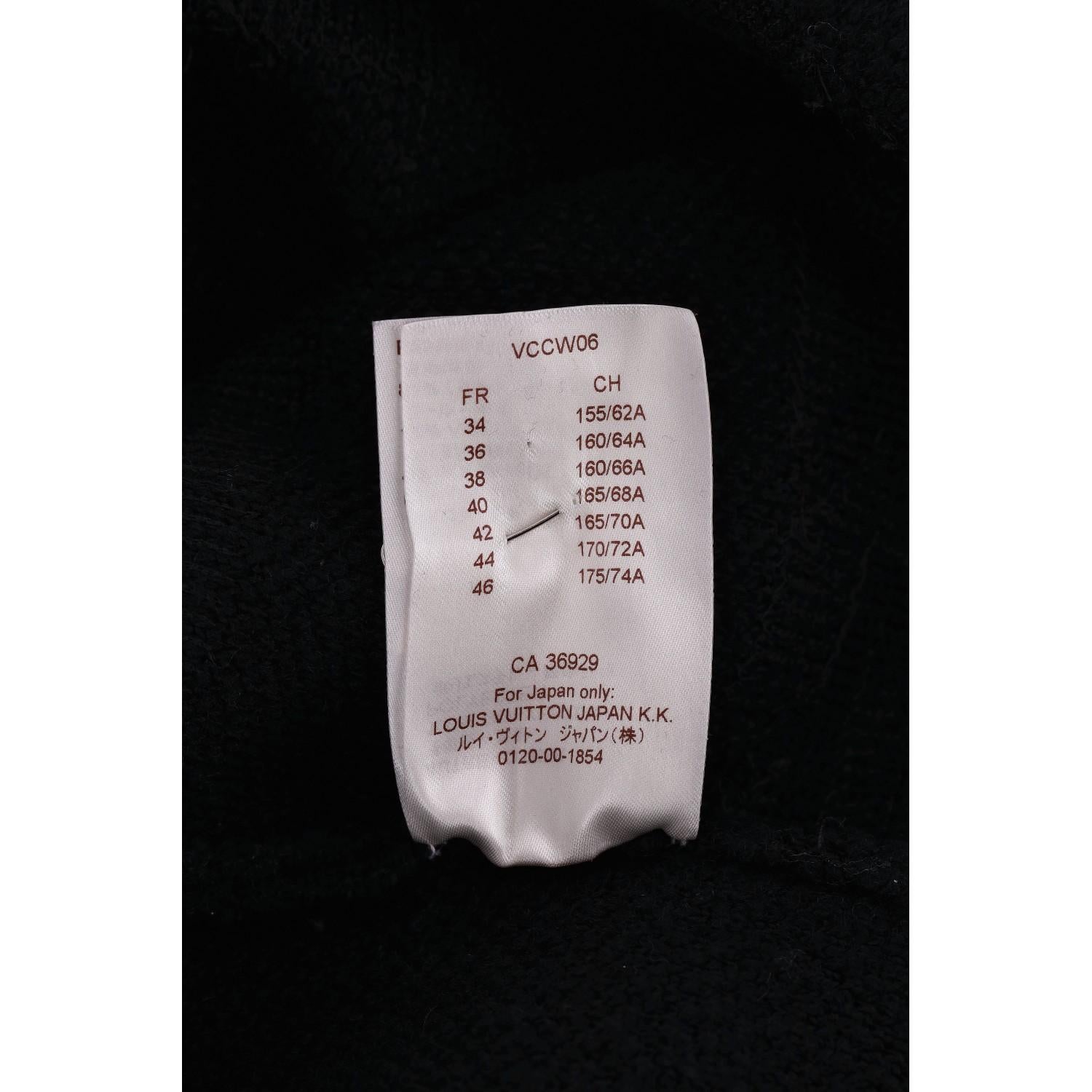 Louis Vuitton Vestido de Lana de Punto Adornado con Lentejuelas en venta 4