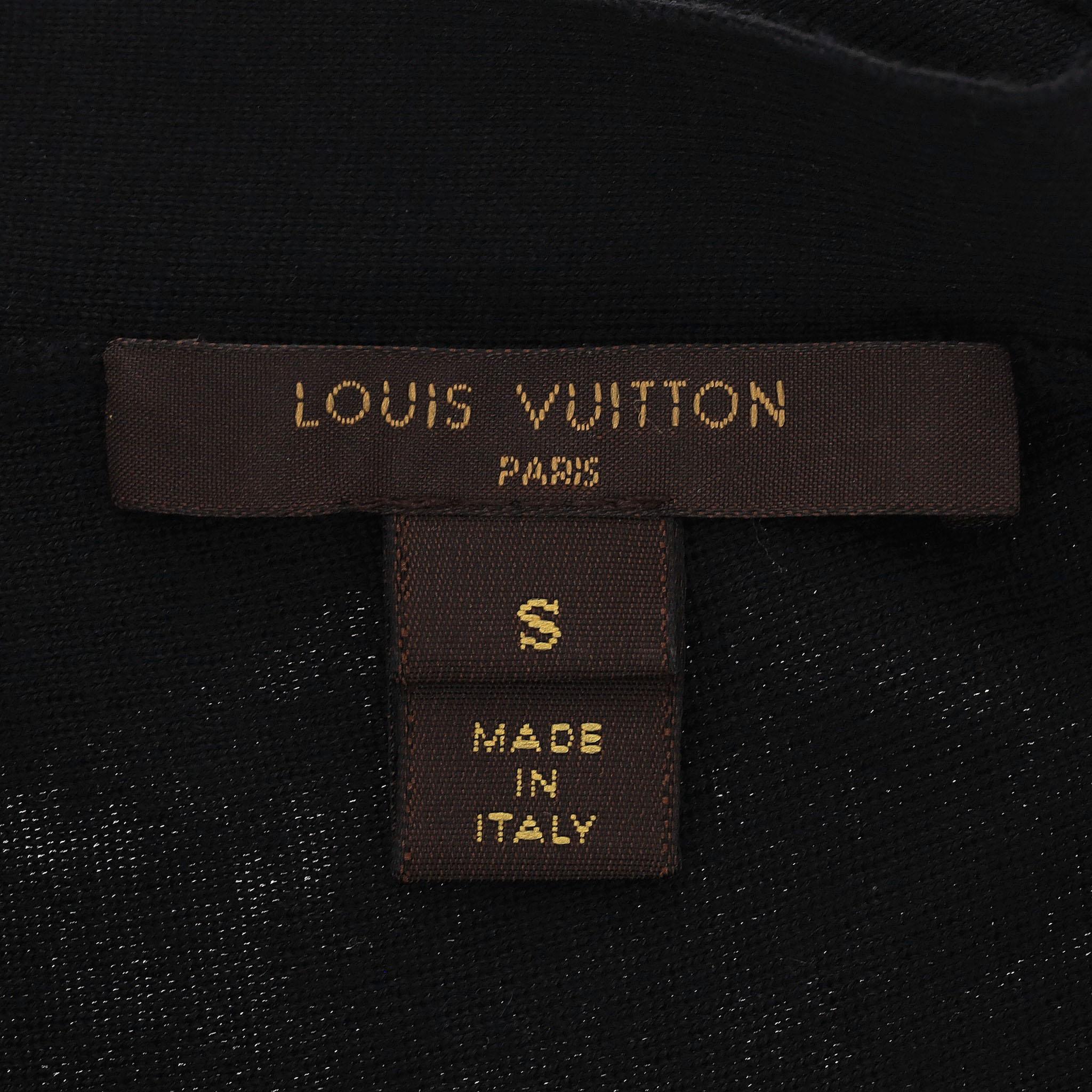 Women's Louis Vuitton Sequin Embellished Silk, Cashmere &  Wool Blend Dress For Sale