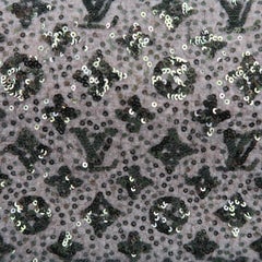 LOUIS VUITTON Sequin Monogram Sunshine Express Speedy Wooly Bag