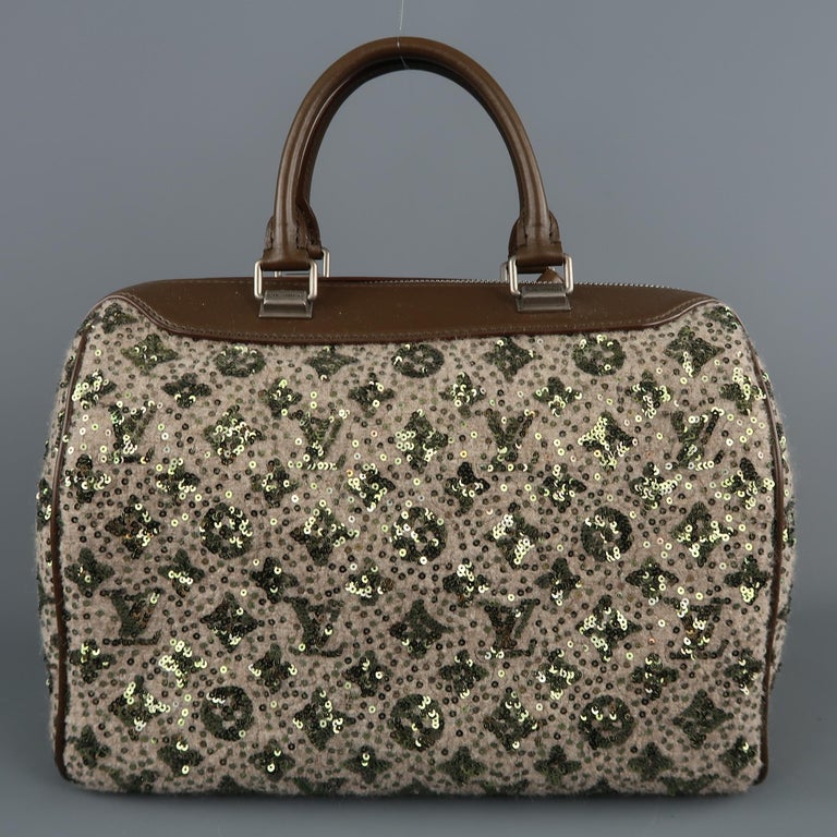 Louis Vuitton ‘Sunshine Express’ Wooly Baby Gold Speedy- Limited Edition
