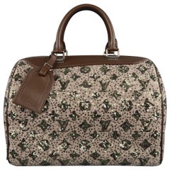 Brown Monogram Sequin Sunshine Express Speedy 30