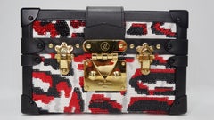 Louis Vuitton Sequin Petite Malle Clutch