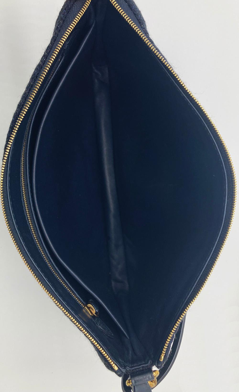 Louis Vuitton Sequin Reverie Pochette Accessoires in Navy 5