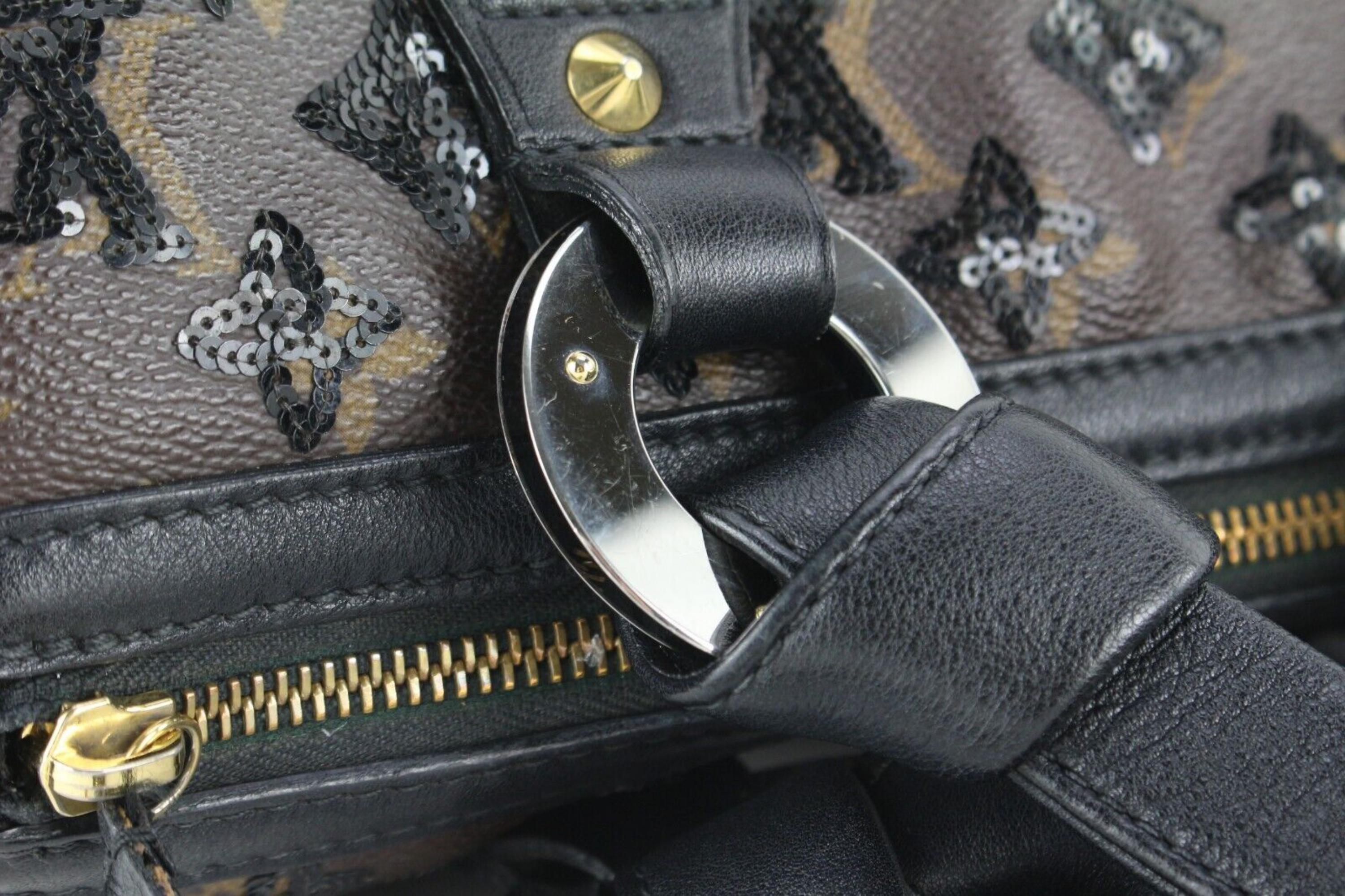 Women's Louis Vuitton Sequins Monogram Eclipse Speedy 28 2LVJ0104