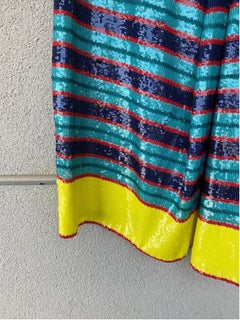 Louis Vuitton sequins stripes mini Dress