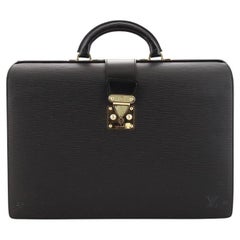 Louis Vuitton Serviette Fermoir Borsetta in pelle Epi
