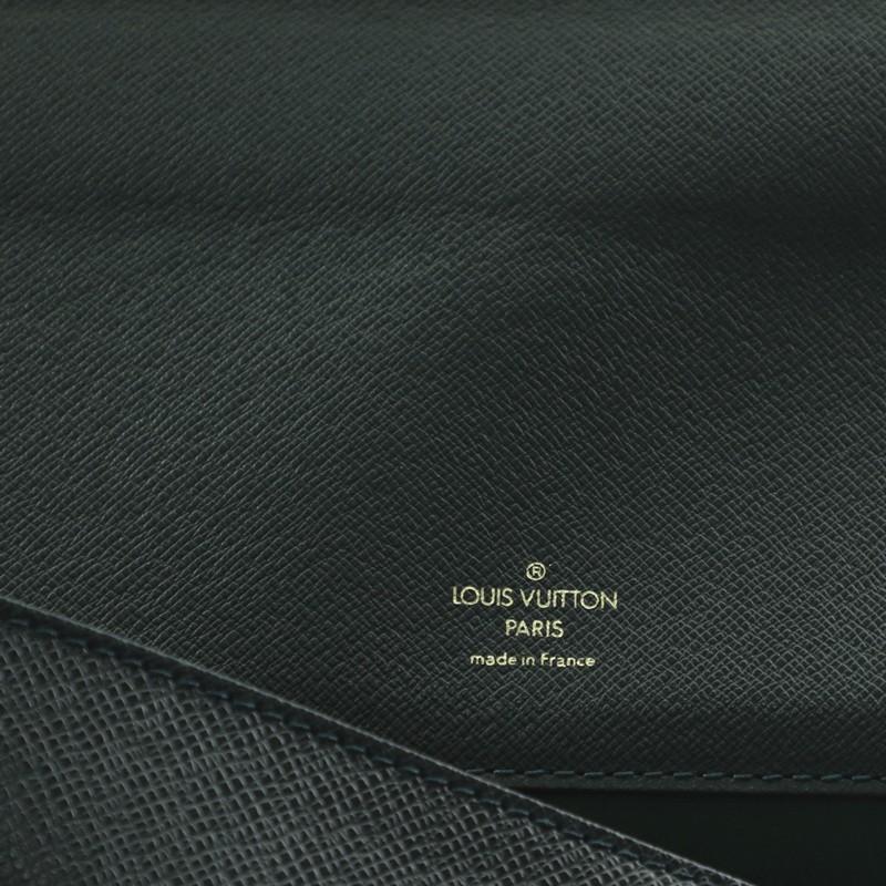 Louis Vuitton Serviette Kourad Briefcase Taiga Leather 4