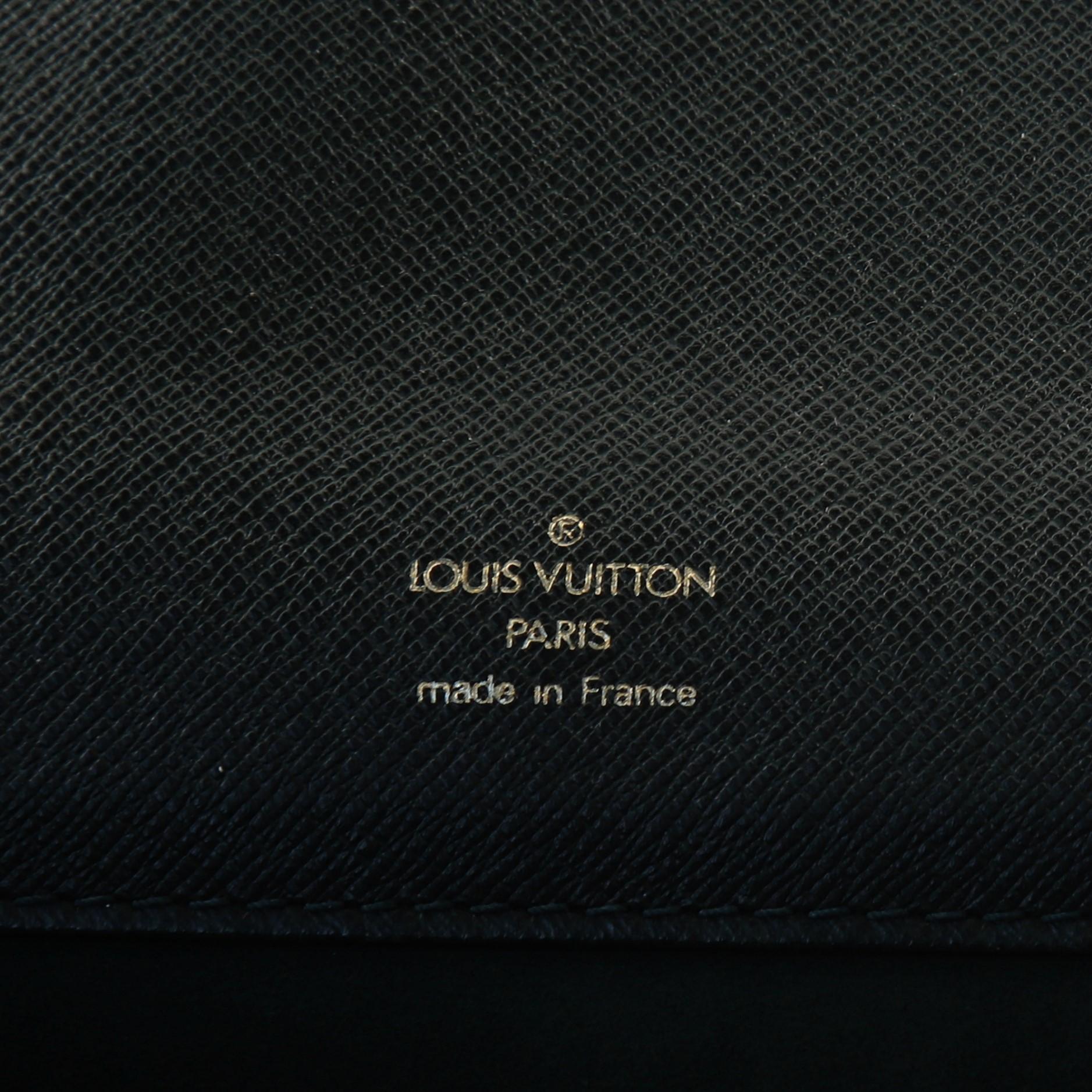 Louis Vuitton Serviette Moskova Briefcase Taiga Leather 5