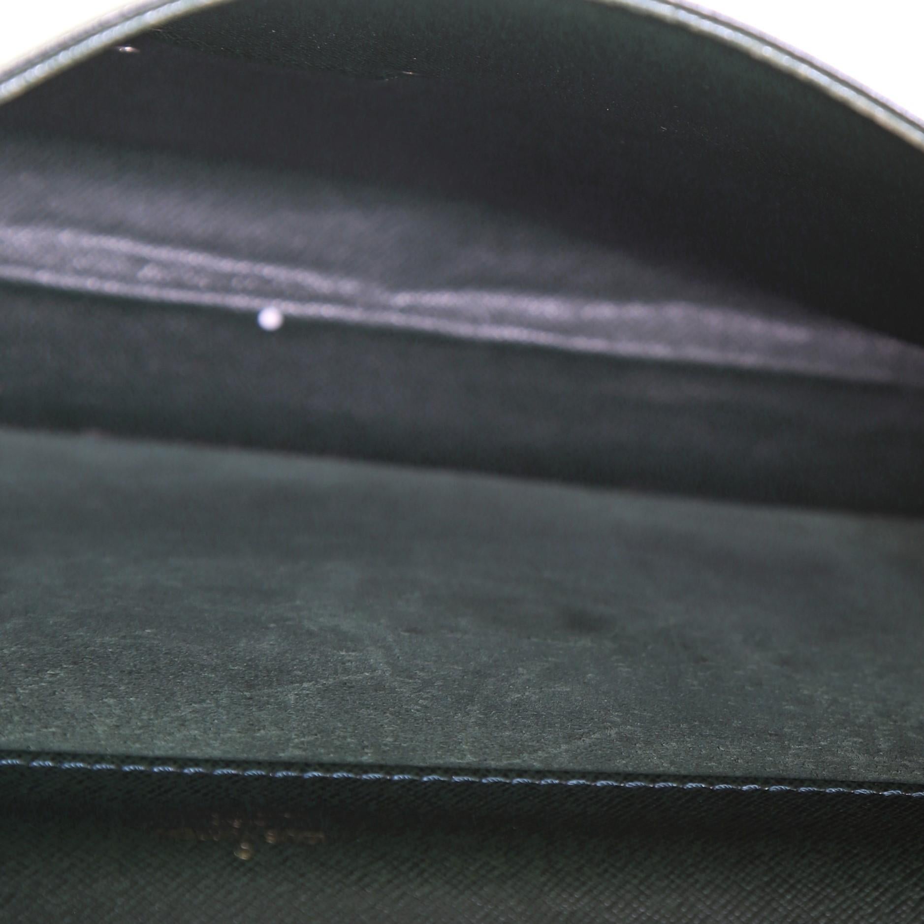 Women's or Men's Louis Vuitton Serviette Moskova Briefcase Taiga Leather