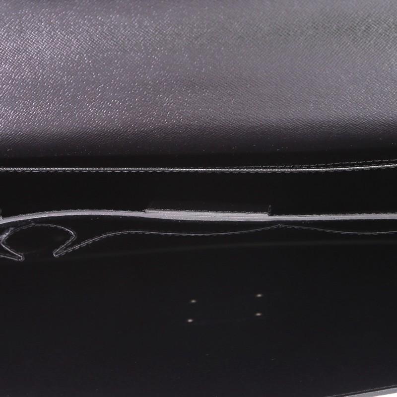 Women's or Men's Louis Vuitton Serviette Moskova Briefcase Taiga Leather