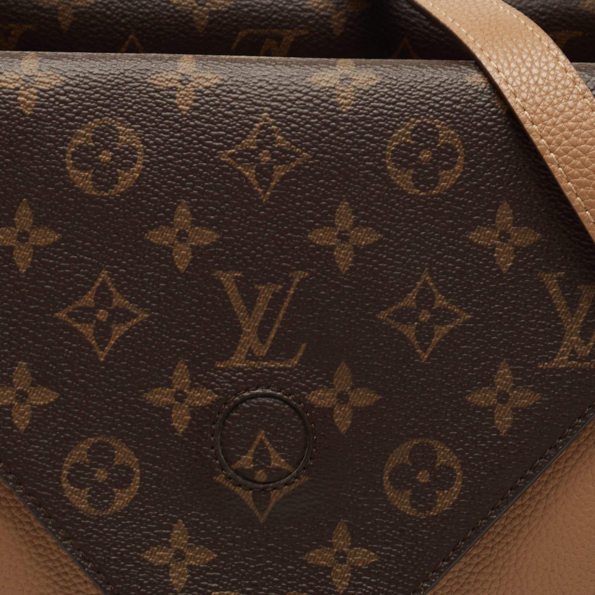 Louis Vuitton Sesame Monogram Canvas and Leather Double V Bag 6