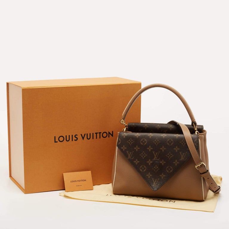 Louis Vuitton Sesame Monogram Canvas and Leather Double V Bag Louis Vuitton