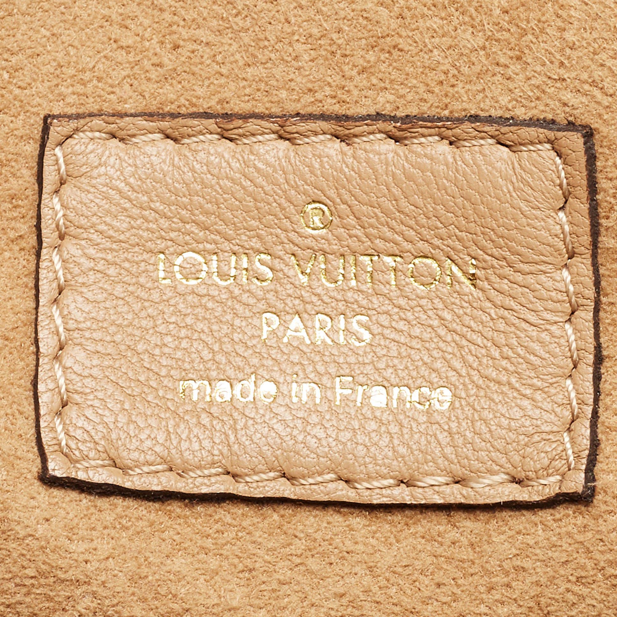 Louis Vuitton Sesame Monogram Canvas and Leather Double V Bag 11