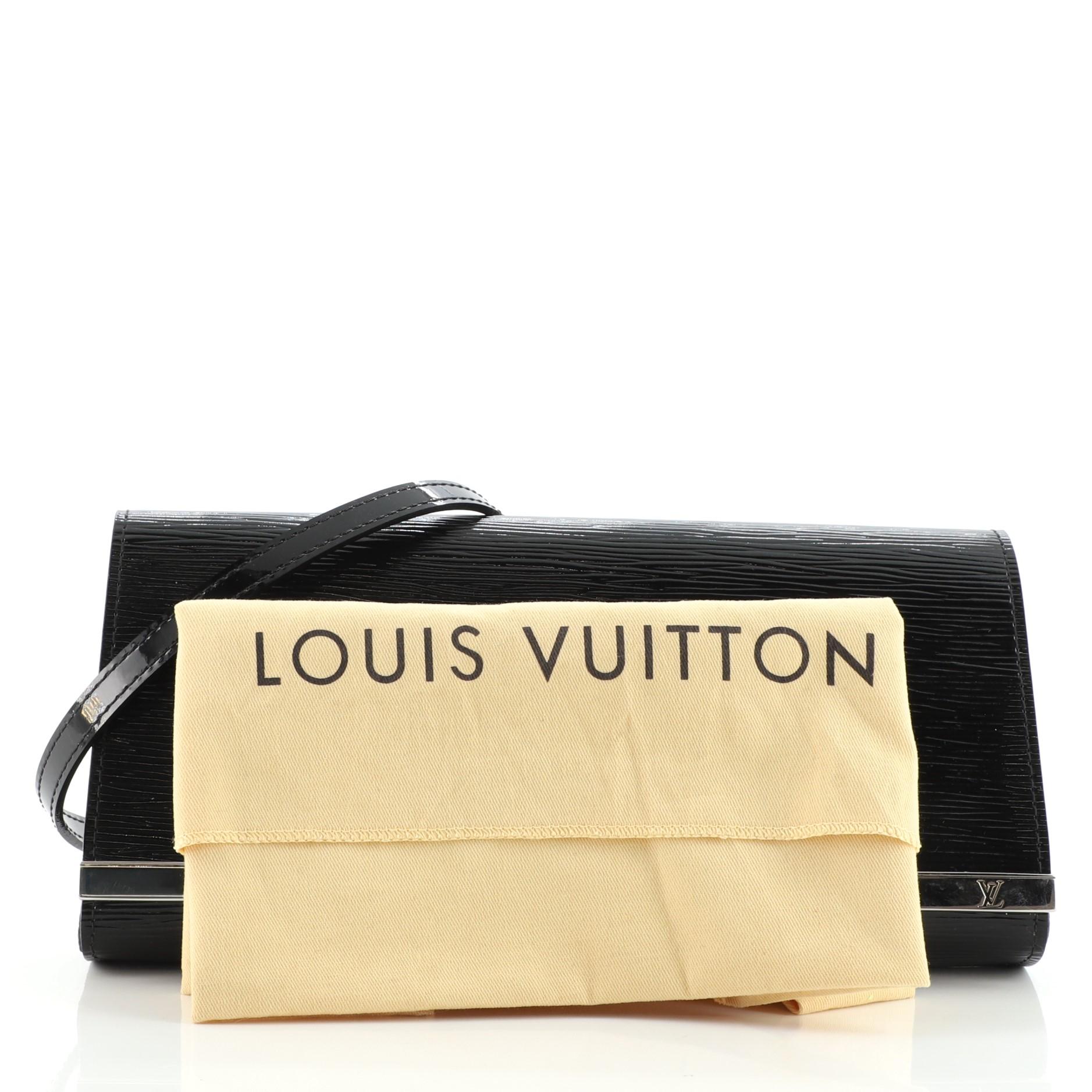 Louis Vuitton Black Epi Leather Sevigne PM Bag at 1stDibs