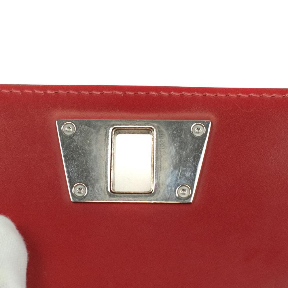 LOUIS VUITTON, Sevigne in red épi leather For Sale 3