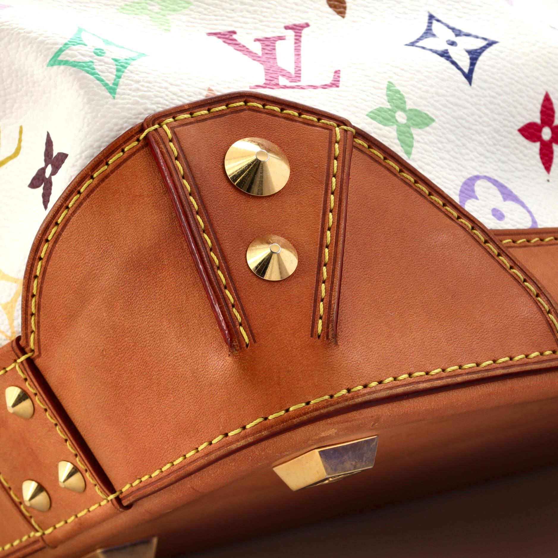 Louis Vuitton Sharleen Handbag Monogram Multicolor MM For Sale 2