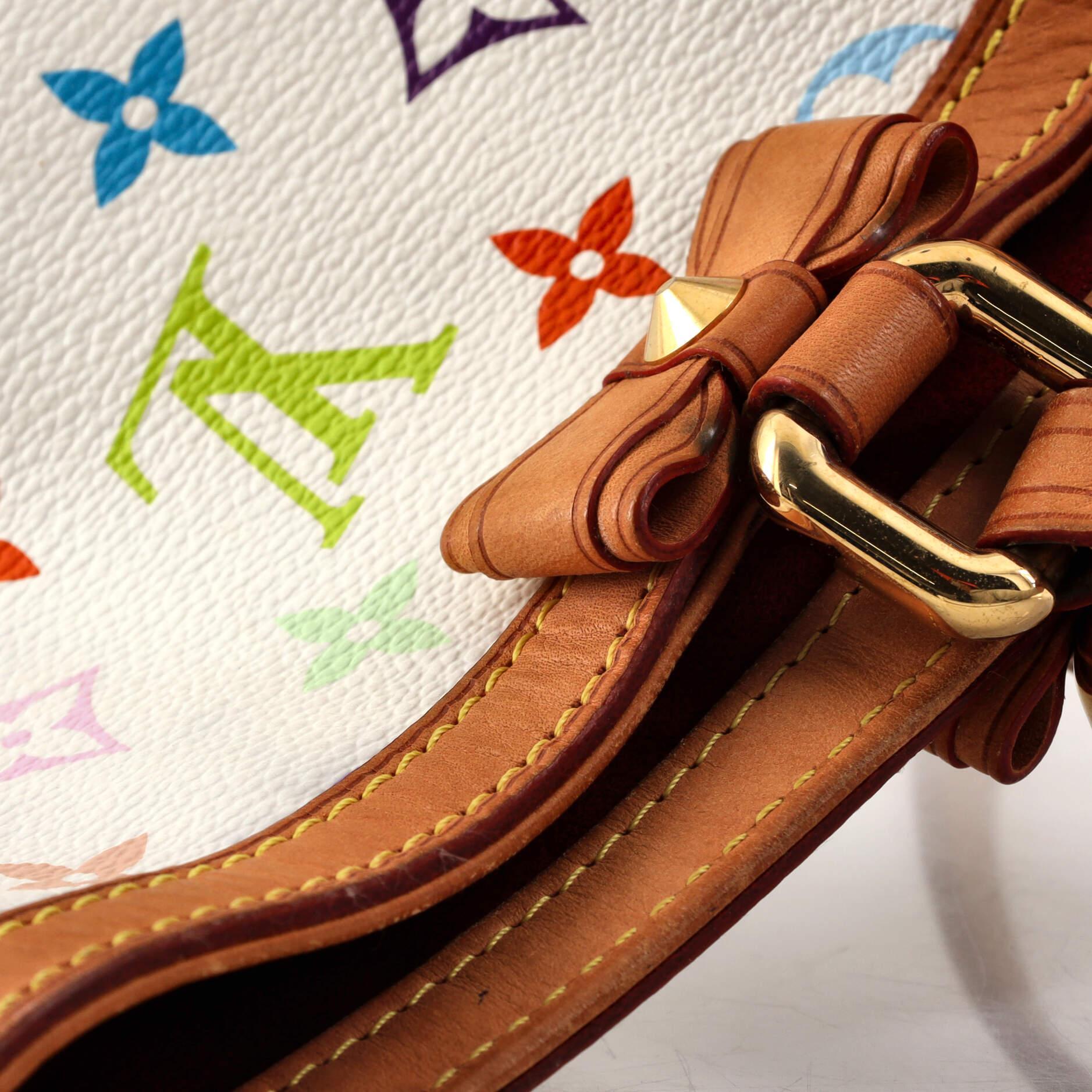 Louis Vuitton Sharleen Handbag Monogram Multicolor MM For Sale 4