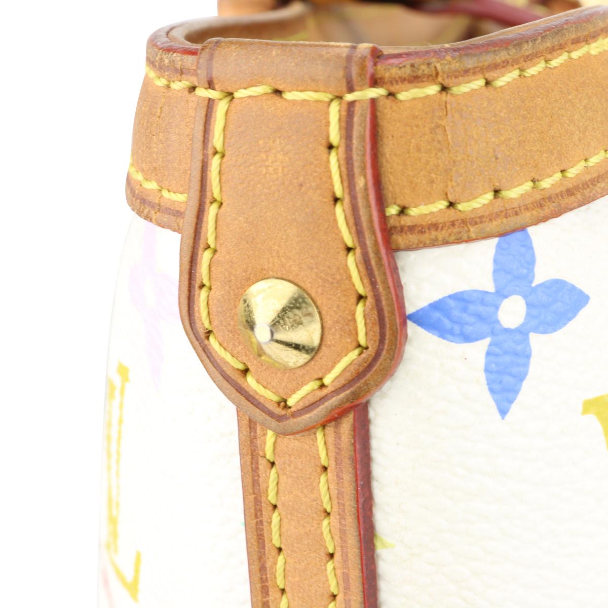 Louis Vuitton Sharleen MM Tote Bag in White Multicolore Monogram 2011 1