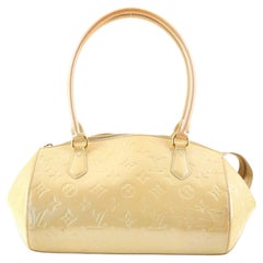 Louis Vuitton Rouge Fauviste Monogram Vernis Sherwood PM Bag at 1stDibs